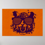 Hipster Tiger Print