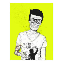 hipsters not dead post cards