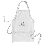 His aprons