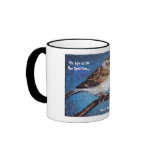 HIS EYE IS ON THE SPARROW: ARTWORK, REALISM COFFEE MUGS