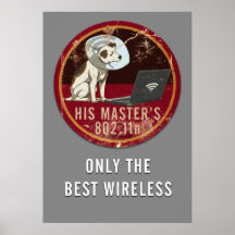 His Master's 802.11n Posters