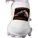 His Masters Voice -Vintage Dog Ad pet clothing