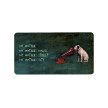 His Mistress' Voice Custom Address Label