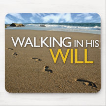 His Will Mousepad