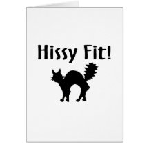 Hissy Fit Greeting Cards