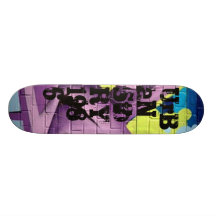 Histoire urbaine 1986 SKTEBRD Skateboards Personnalisables