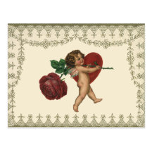 Histoires d'amour, économies de cru la date ! carte postale