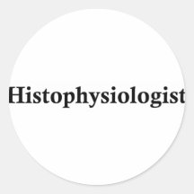 histophysiologist round sticker