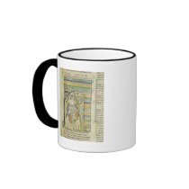 Historiated letter 'A' depicting generations Mug