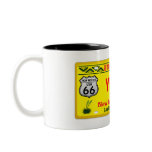 Historic Highway Road Sign mugs