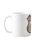 Historic Highway Road Sign mugs