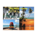 historic key west florida usa postcard