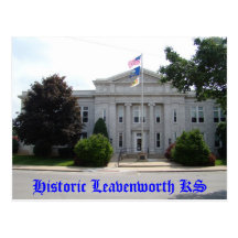 Historic Leavenworth KS - City Hall Postcards