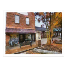 Historic Norcross, Ga.,Mojito's on S. Peachtree St Postcards
