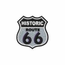 Historic Route 66 Embroidered Polo Shirt