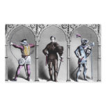 Historical Britain England 15th Century Knights Rectangular Stickers