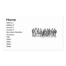 Historical Costumes Business Card