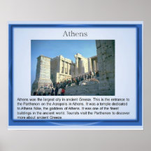 History, ancient Greece, Athens Print