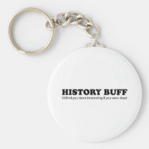 History Buff Keychains