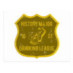 History Major Drinking League Postcards