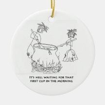 History of Chocolate Christmas Tree Ornament