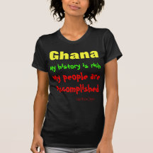 History of Ghana T-shirts