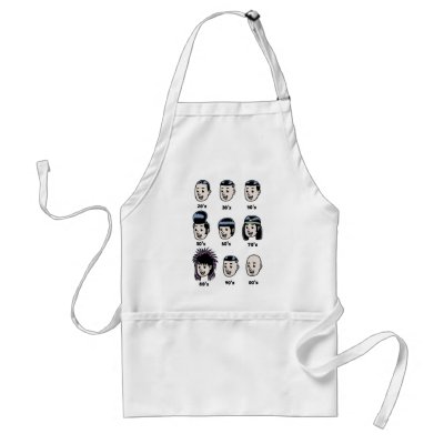 History of Mens Hair Aprons by kbilltv
