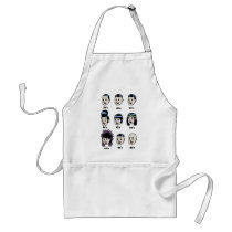 History of Mens Hair Aprons
