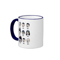 History of Mens Hair Coffee Mug