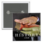 HISTORY: President Obama Hand on Lincoln Bible Pin