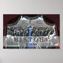 HISTORY: President Obama Inauguration Speech Print