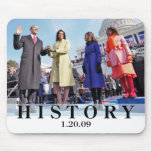 HISTORY: President Obama Swearing In Ceremony Mouse Mat