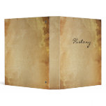 HISTORY school class binder folder file