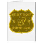 History Teacher Drinking League