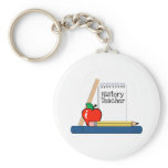 History Teacher (Notebook) Key Chains