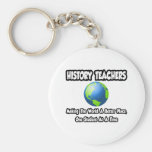 History Teachers...Making the World a Better Place Key Chains