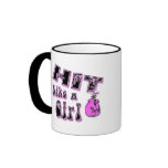 Hit Like A Girl Mug