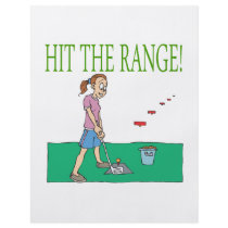 Hit The Range Flyer Design