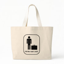 Hit the Road Jack Canvas Bags