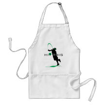 Hit This Green Pitcher Softball Apron