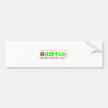 Hitter Traits Bumper Sticker