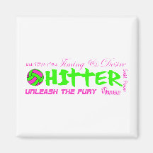 Hitter Traits Refrigerator Magnet