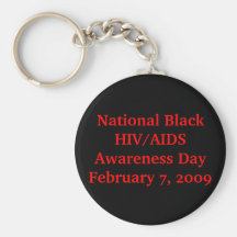 HIV/AIDS Awareness Day Keychain