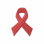 HIV AIDS Awareness - RED RIBBON EMBROIDERED embroidered shirts