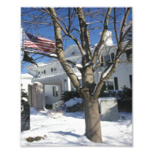 Hiver de Hall de ville Art Photographique
