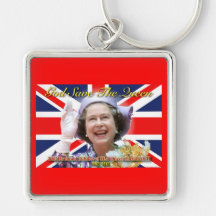 HM Queen Elizabeth II Diamond Jubilee Keychains