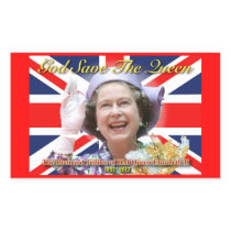 HM Queen Elizabeth II Diamond Jubilee Sticker