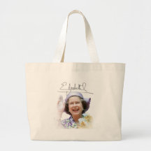HM Queen Elizabeth II Tote Bag