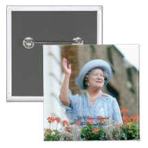 HM Queen Elizabeth, The Queen Mother 1985 Pins