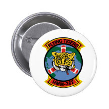 HMM-262 Flying Tigers Buttons